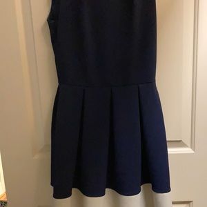 A-line ModCloth dress.